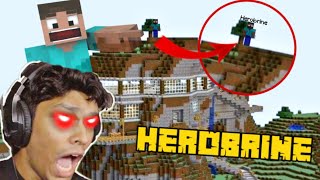 I Spawn Herobrine in Minecraft part 2  Mythpat BBS foxin [upl. by Uhile205]