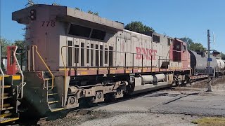 BNSF fakebonnet on L53691 [upl. by Ahsercal]