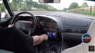 1996 C4 Corvette LT4 Acceleration [upl. by Steffi]