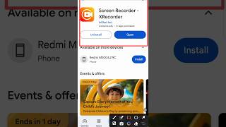 Best Screen Recorder App For Android shorts [upl. by Claud]