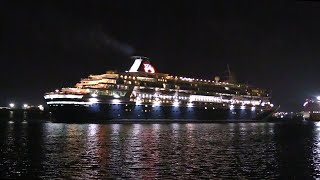 FRED OLSEN CRUISE SHIP BALMORAL MORNING ARRIVAL SOUTHAMPTON FROM LISBON 131223 [upl. by Lorrin]