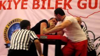 Türkiye Bilek Güreşi Şampiyonası 2012  Ömer Ustaömer vs Safa Mustafa Genç [upl. by Koren457]