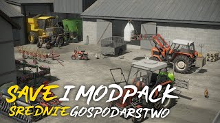 POLSKI SAVE I MODPACK 🔥Szpakowo DOWNLOAD🔥☆Mega Klimat 🤯FS22🟡 OZI [upl. by Kera]