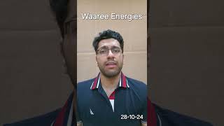 Waaree Energies Should you Buy Sell or Hold after Listing  Waaree Energies IPO Listing [upl. by Onitnas]