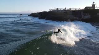 SURFING Steamer Lane Santa Cruz June 2 2021 Pt2 [upl. by Raasch]