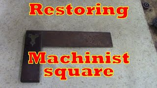 Restoring Machinist square [upl. by Auqenehs]