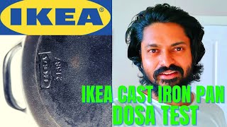 IKEA cast iron pan Dosa test  Telugu Vlogs  London Ranga [upl. by Negah]