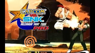 Capcom Vs SNK Pro playthrough Dreamcast 1CC [upl. by Sivlek]