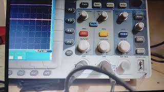 dso oscilloscope dual trace ka use kare [upl. by Aleb74]