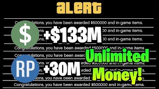 GTA 5 ONLINE UNLIMITED MONEY GLITCH 10000000 PS4PS5XBOX amp PC [upl. by Ongineb]