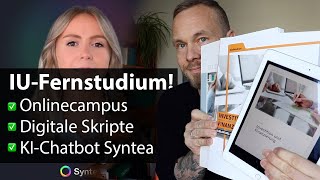 IUFernstudium 💻 Ich zeige Onlinecampus Skripte Syntea amp Co 2024 [upl. by Droffats789]