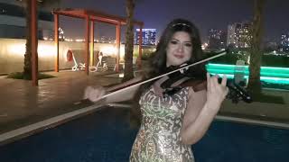 أهواك عزف كمان Ahwak Arabic violin cover [upl. by Izmar]