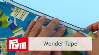 Das Prym Wonder Tape  Doppelseitiges Klebeband zum Nähen [upl. by Kurtzman909]