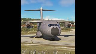 Military Transporter A400M Massive Takeoff  RTX 4070  4K 60 FPS  MSFS [upl. by Esahc]