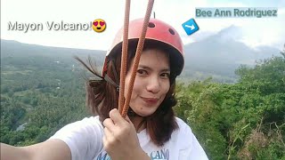 ZIPLINE GIRL  Lignon Hill Nature Park Legazpi City Albay [upl. by Serafine673]