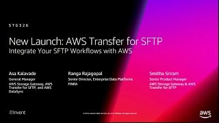 AWS reInvent 2018 NEW LAUNCH AWS Transfer for SFTP a Fully Managed SFTP Service STG326 [upl. by Switzer]