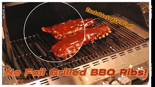 Grilled Ribs Made Easy No Fail Recipe for BBQ Perfection [upl. by Landy210]