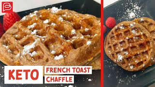 Keto French Toast Chaffle  Quick and Easy Keto Recipes [upl. by Abbub304]