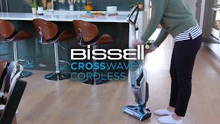 Bissell CrossWave sans fil  L’aspirateur à eau 3 en 1 [upl. by Launcelot]