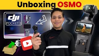 DJI OSMO Pocket 3  Unboxing [upl. by Dlaner]