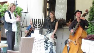 INEJNEM plays Beautiful Jewish Music in Kazimierz Krakow Poland [upl. by Betthezul]