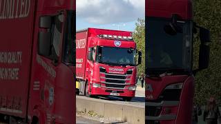 Scania R410 6x2 Rigid Truck  Heera Foods UK scaniatrucks truckspotting [upl. by Ahsata]