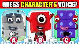 Can You Guess the NUMBERBLOCKS Characters Voice in 10 Seconds 🔢  One Two Three [upl. by Kele228]