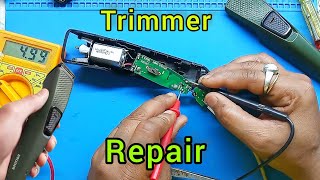 How To Repair Philips Trimmer  Trimmer Repair TechnoTopics [upl. by Yrakaz]