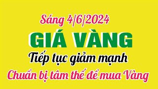 Giá vàng hôm nay 9999 ngày 462024 GIÁ VÀNG SJC MỚI NHẤT Bảng giá vàng 24k 18k 14k 10k [upl. by Lumpkin]