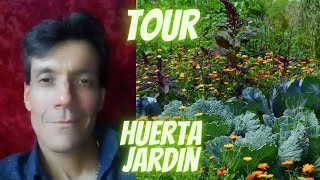 Tour por mi HuertaJardin Enamoradodelasplantas [upl. by Nosliw]