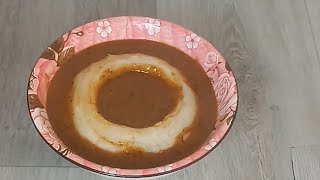 العصيد اليمنيه بالمرق الحامض Yemeni food [upl. by Akeirahs]