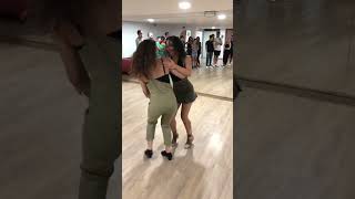 Bachata Aitana y Susanne en Antilla BCN 31082023 bachata bachatasensual bachatadance [upl. by Annoid]