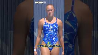 Watch Emma Gullstrands Stunning Dive That Wowed Everyone [upl. by Otrebron]