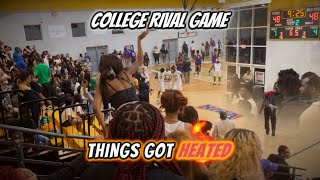 CRAZY ENDING🫣 Philander Smith vs Arkansas BaptisT College Basketball Rivalry Game [upl. by Mcferren301]