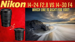 Nikon Z 1424 F28 S vs Z 1430 F4 Lens  Which one is right for you [upl. by Cailly263]