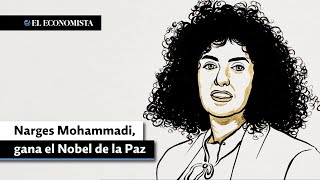 Narges Mohammadi ícono de la lucha de las mujeres en Irán gana el Nobel de la Paz [upl. by Nywles]