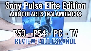 Auriculares Sony Pulse Elite Edition Review Español Full [upl. by Orelee8]