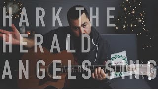 Hark The Herald Angels Sing Live Christmas Guitar Tutorial [upl. by Lachance]