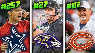 Ranking all 32 NFL Defensive Coordinators from WORST to FIRST for 2020 [upl. by Erdnaet]