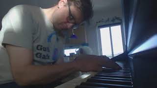 quotJohnsburg Illinoisquot Tom Waitscover solo piano [upl. by Ainegul]