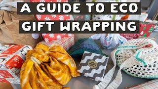 Low waste gift wrapping ideas for a zero waste Christmas [upl. by Ailegnave257]