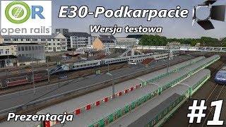 Open Rails  1 Prezentacja quot E30Podkarpacie  wersja testowa quot [upl. by Eisenberg]