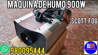 MAQUINA DE HUMO 900W FOG MACHINE  VAPORIZADOR  TERMONEBULIZADOR FUMIGADOR Termofogg [upl. by Fremont228]