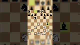 Queens Gambit opening trap chessgame india reels shorts youtubeshorts gameplay sports new [upl. by Novanod]