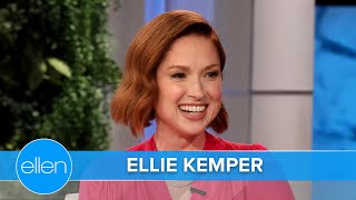 Ellie Kemper Serenades Ellen With a Love Song [upl. by Blau698]