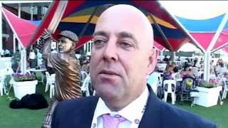 Darren Lehmann bronzed at the Adelaide Oval [upl. by Eivad]