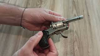 Lefaucheux revolver THE GUARDIAN 7mm lefaucheux pinfire revolvers no5 [upl. by Camel]