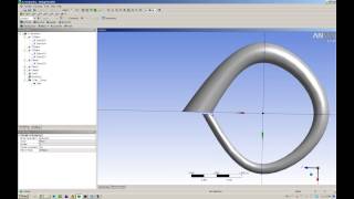 Multisection solid using Loft operation  ANSYS DesignModeler [upl. by Ynneb869]