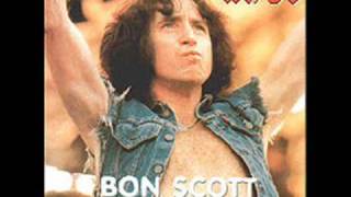 ACDC Bon Scott with Trust Ride On  Live [upl. by Ydorb419]