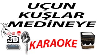 UÇUN KUŞLAR MEDİNEYE KARAOKE 3DTÜRKİYE KARAOKE [upl. by Edgell888]